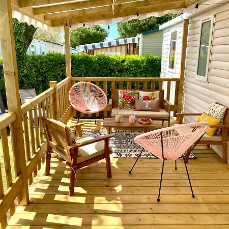 Mobil Home Excellence 6 Personnes Climatise, Au Camping Mer Et Soleil 5 Etoiles, Saint George D'Oleron * Les Sables Vignier