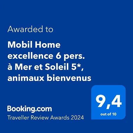 Mobil Home Excellence 6 personnes au camping Mer et Soleil, Saint George d'Oléron *